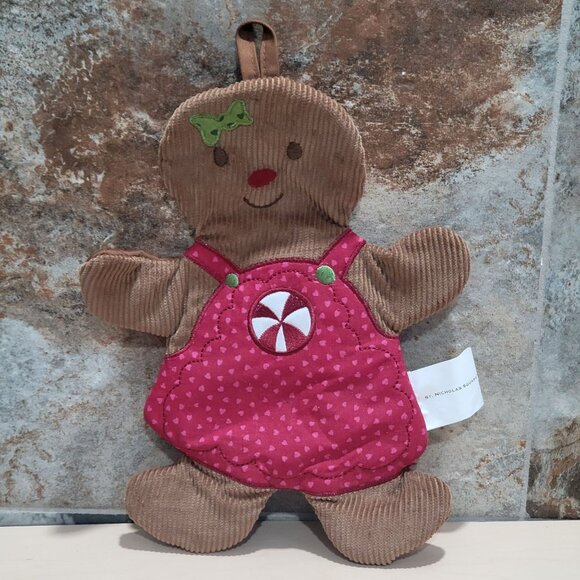 St Nicholas Square Gingerbread Oven Mitt - Picture 1 of 11